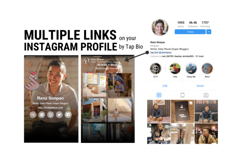 Multiple Links on your Instagram Profile