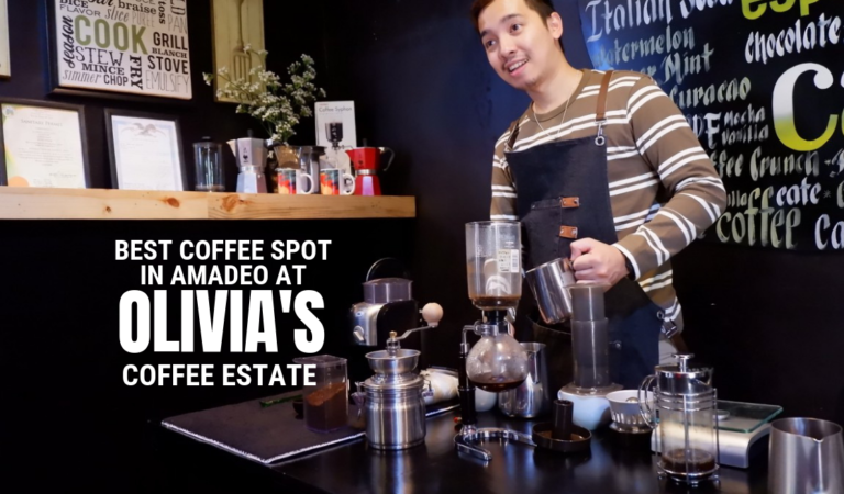 Best Coffee Spot in Amadeo at Olivia’s Coffee Estate