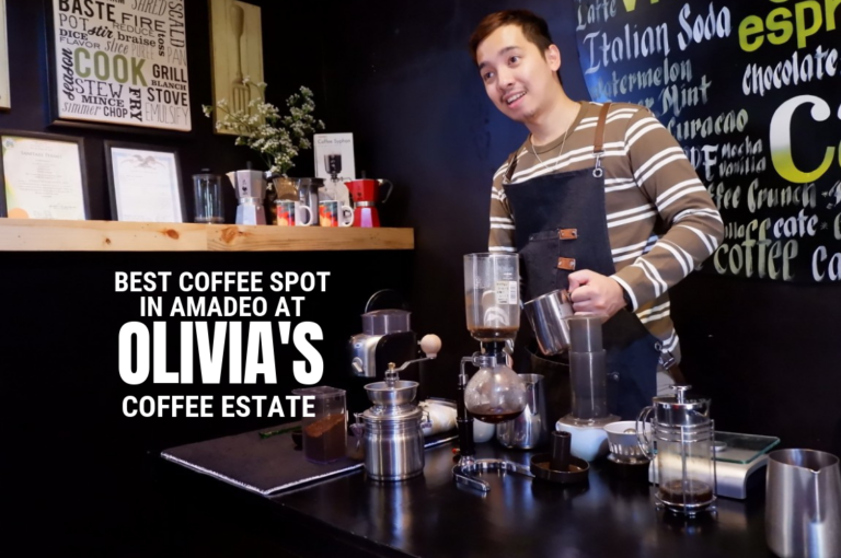 Best Coffee Spot in Amadeo at Olivia's Coffee Estate