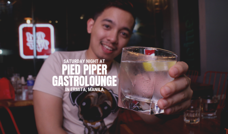 Saturday Night at Pied Piper Gastrolounge in Ermita, Manila