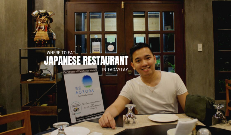 Where to Eat: Japanese Restaurant in Tagaytay