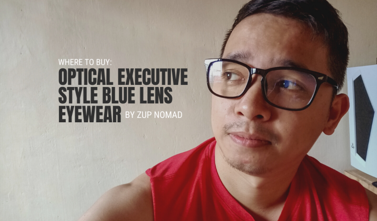 Where to Buy: Optical Executive Style Blue Lens Eyewear by Zup Nomad