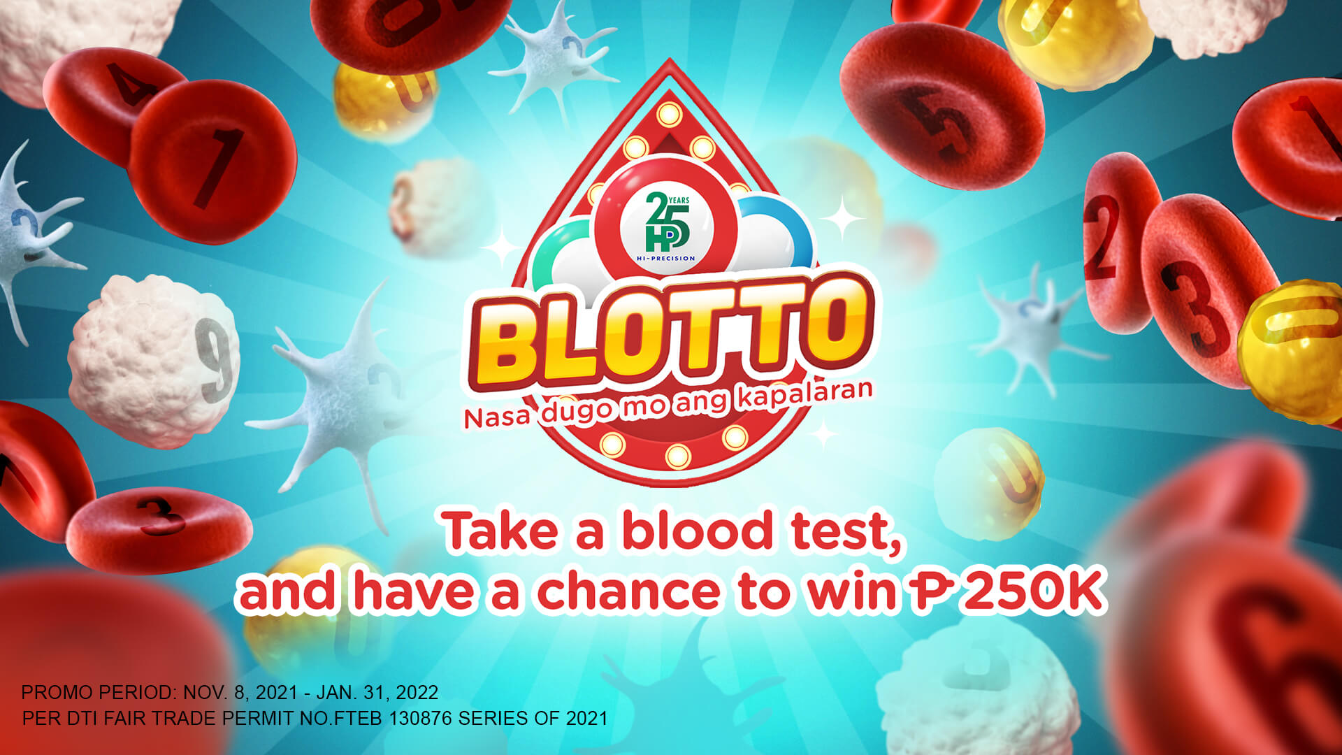 HiPrecision holds the World’s First Blood Lotto Thinkable Box