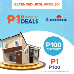 Lumina Home extends ShopeePay Piso Deals