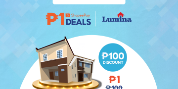 Lumina Home extends ShopeePay Piso Deals