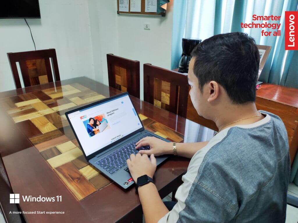 Lenovo EdVision: Smart Hybrid Learning Solutions For Educators and Students | Renz Simpao | Blogger | Thinkable Box