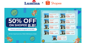 2022 Official Lumina Shopee 8.8 Vouchers