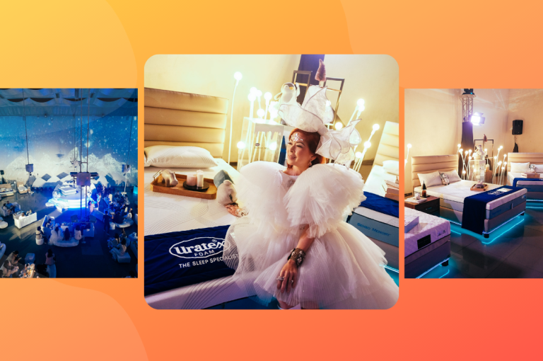 Enjoy a deep slumber with Uratex Foam Senso Memory Frost that keeps you cool all night
