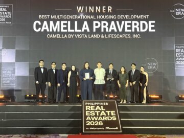 Camella Praverde Wins Best Multigenerational Housing Development and People’s Choice Award for Project of the Year